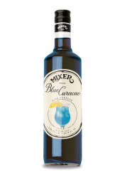 Modrý curacao sirup